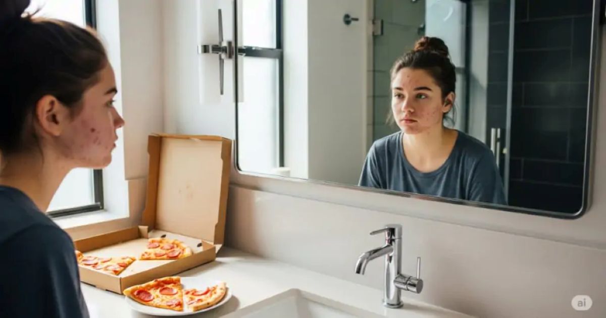Pizza colpevole di acne? Gli esperti fanno chiarezza